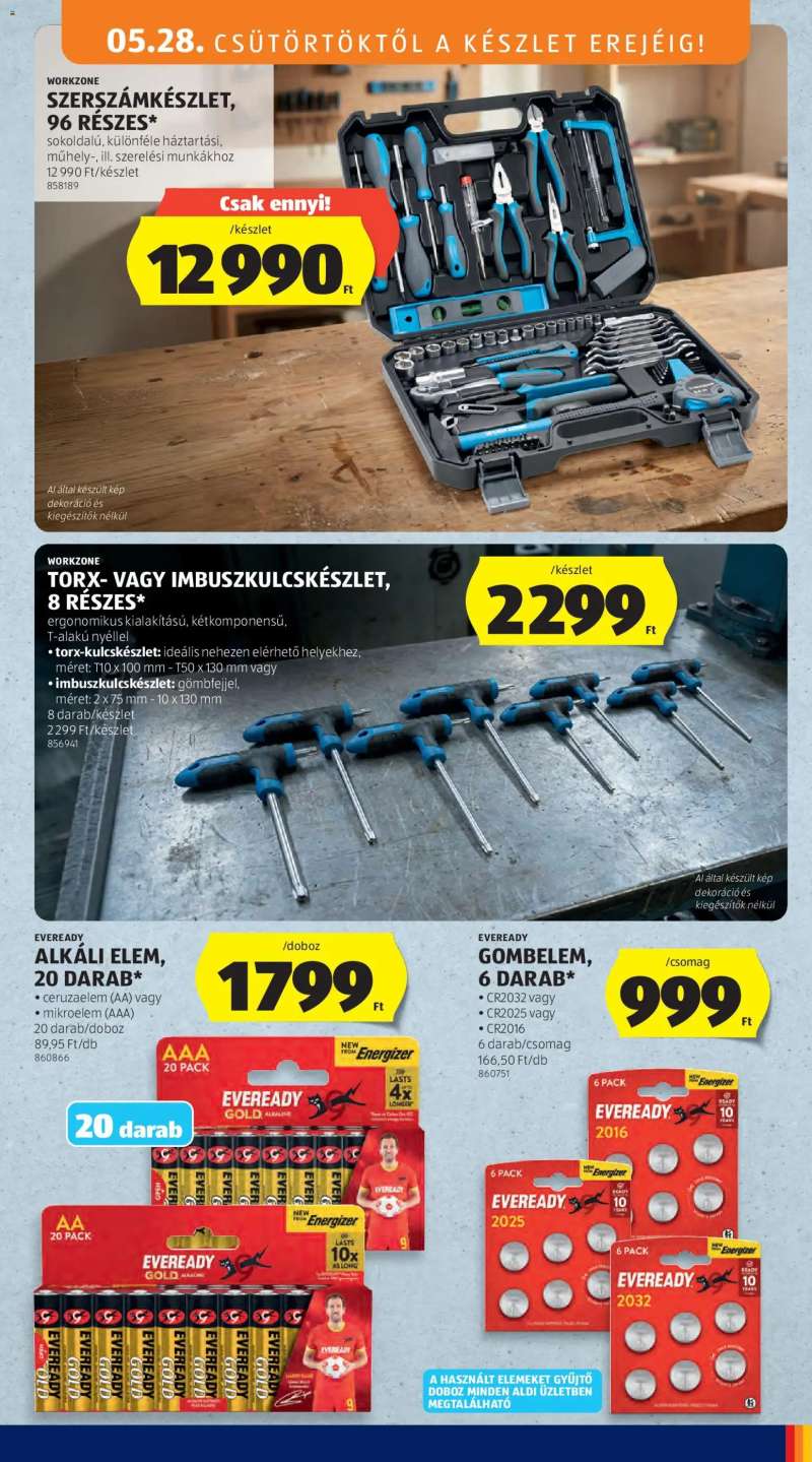 Aldi Aldi Középső sor termékei 7 oldal