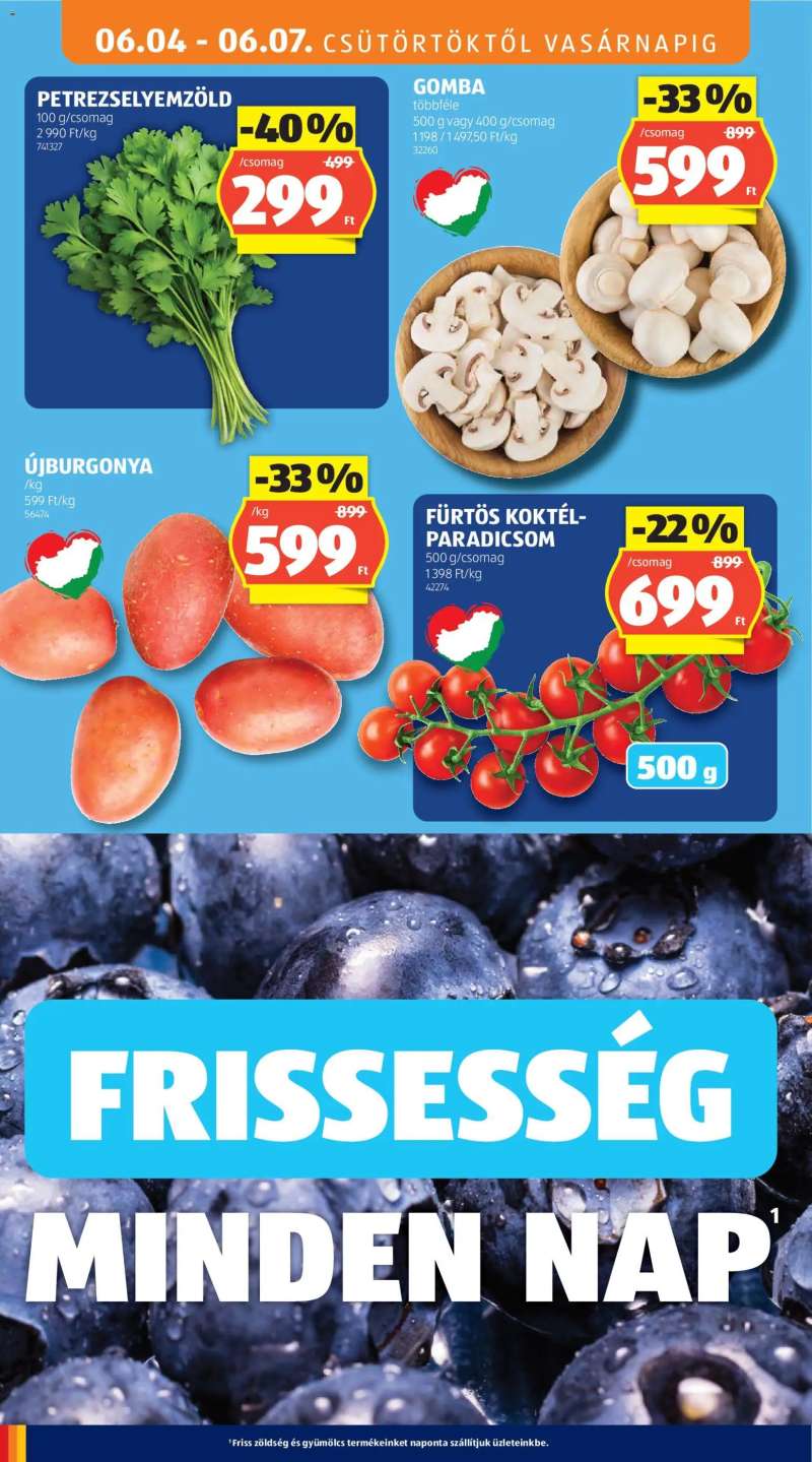 Aldi Aldi akciós újság 10 oldal