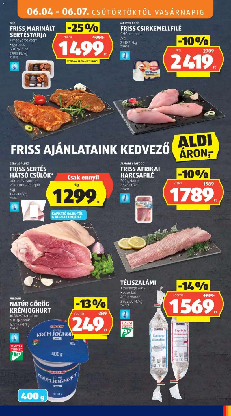 Aldi Aldi akciós újság 11 oldal