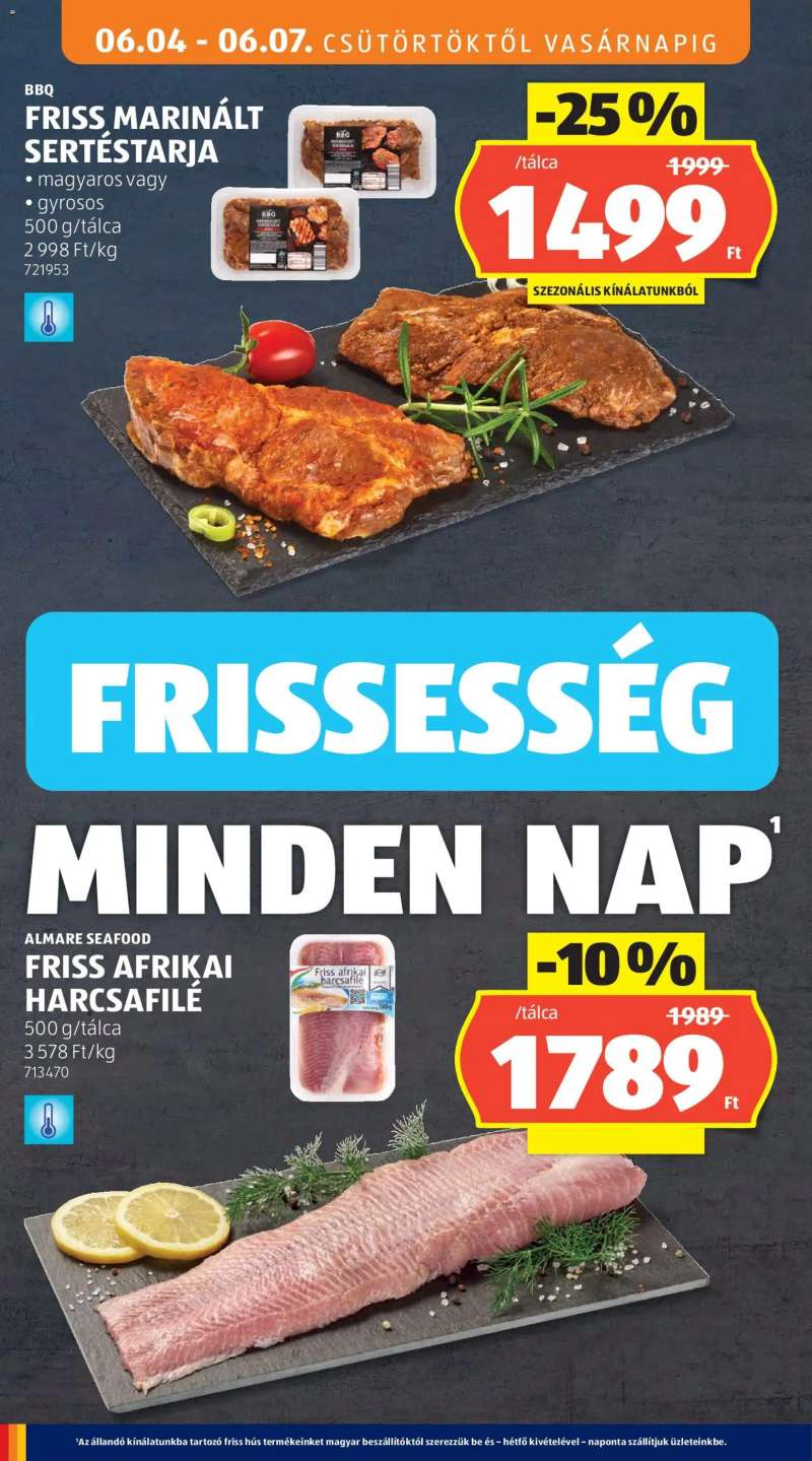 Aldi Aldi akciós újság 16 oldal