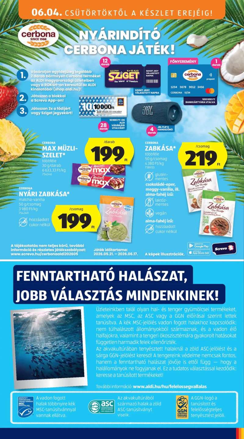 Aldi Aldi akciós újság 17 oldal