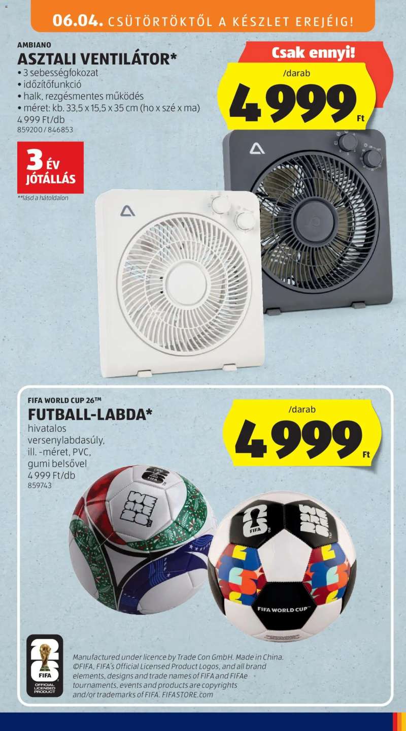Aldi Aldi akciós újság 23 oldal