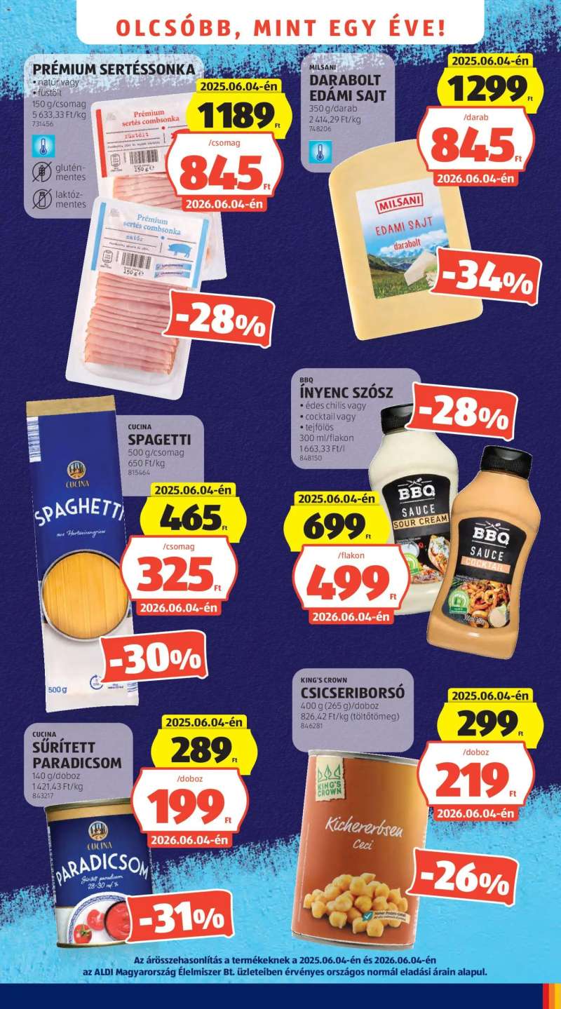 Aldi Aldi akciós újság 3 oldal