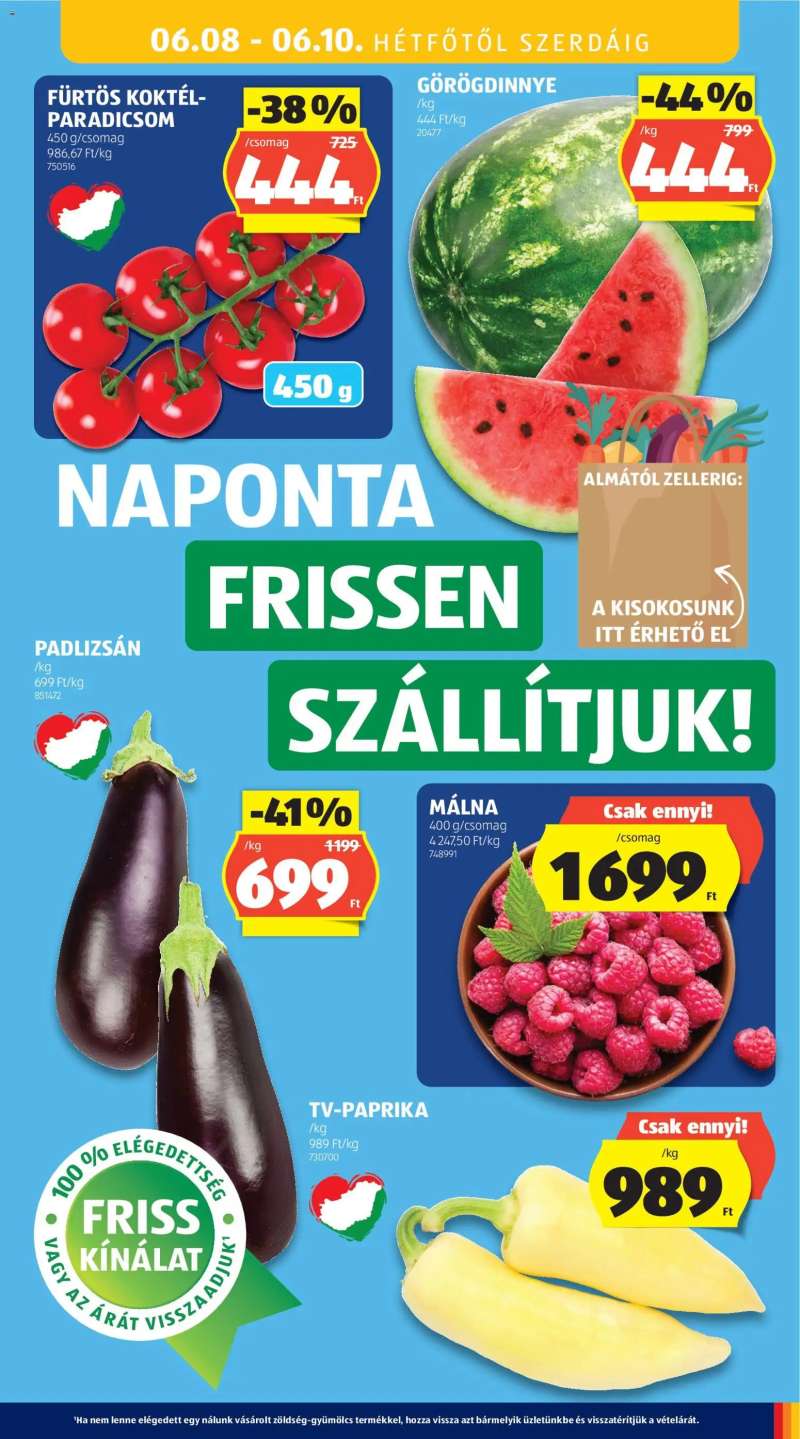 Aldi Aldi akciós újság 33 oldal