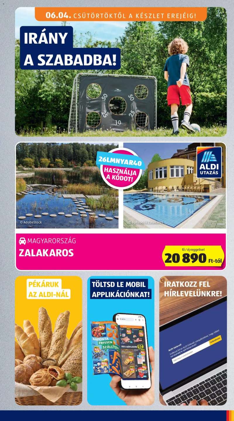 Aldi Aldi akciós újság 7 oldal