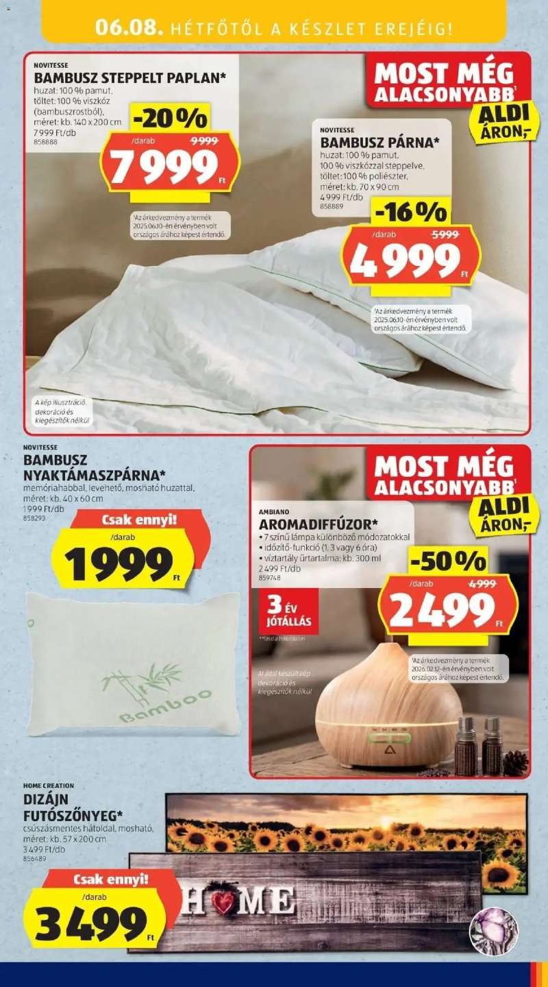 Aldi Aldi akciós újság Hatvan 49 oldal