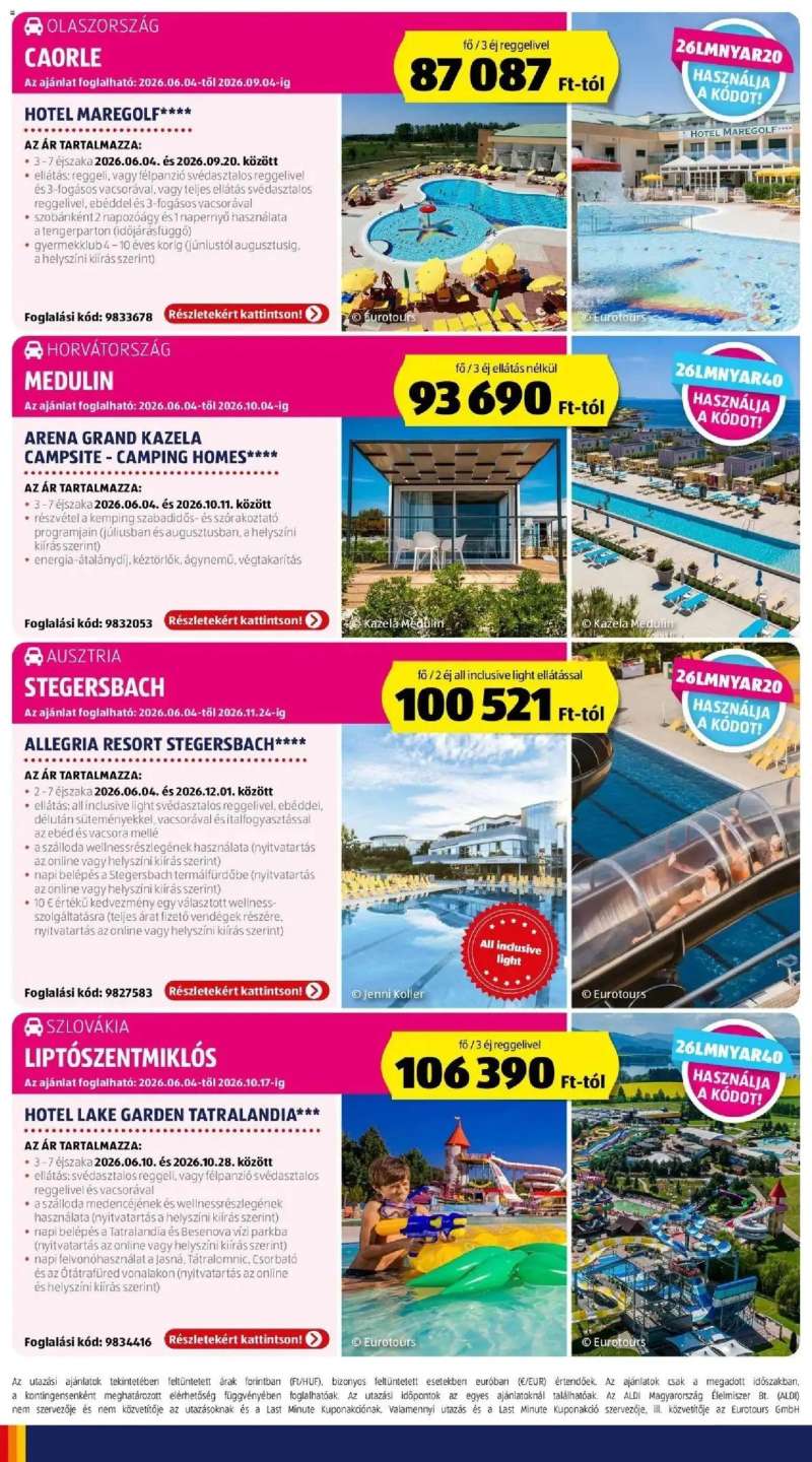 Aldi Aldi akciós újság Hatvan 62 oldal