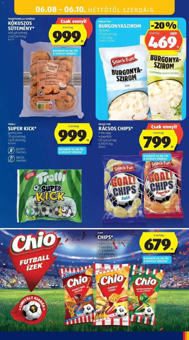 Aldi Aldi akciós újság Szántód 37 oldal