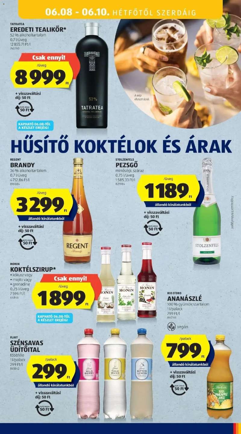Aldi Aldi akciós újság Szántód 45 oldal
