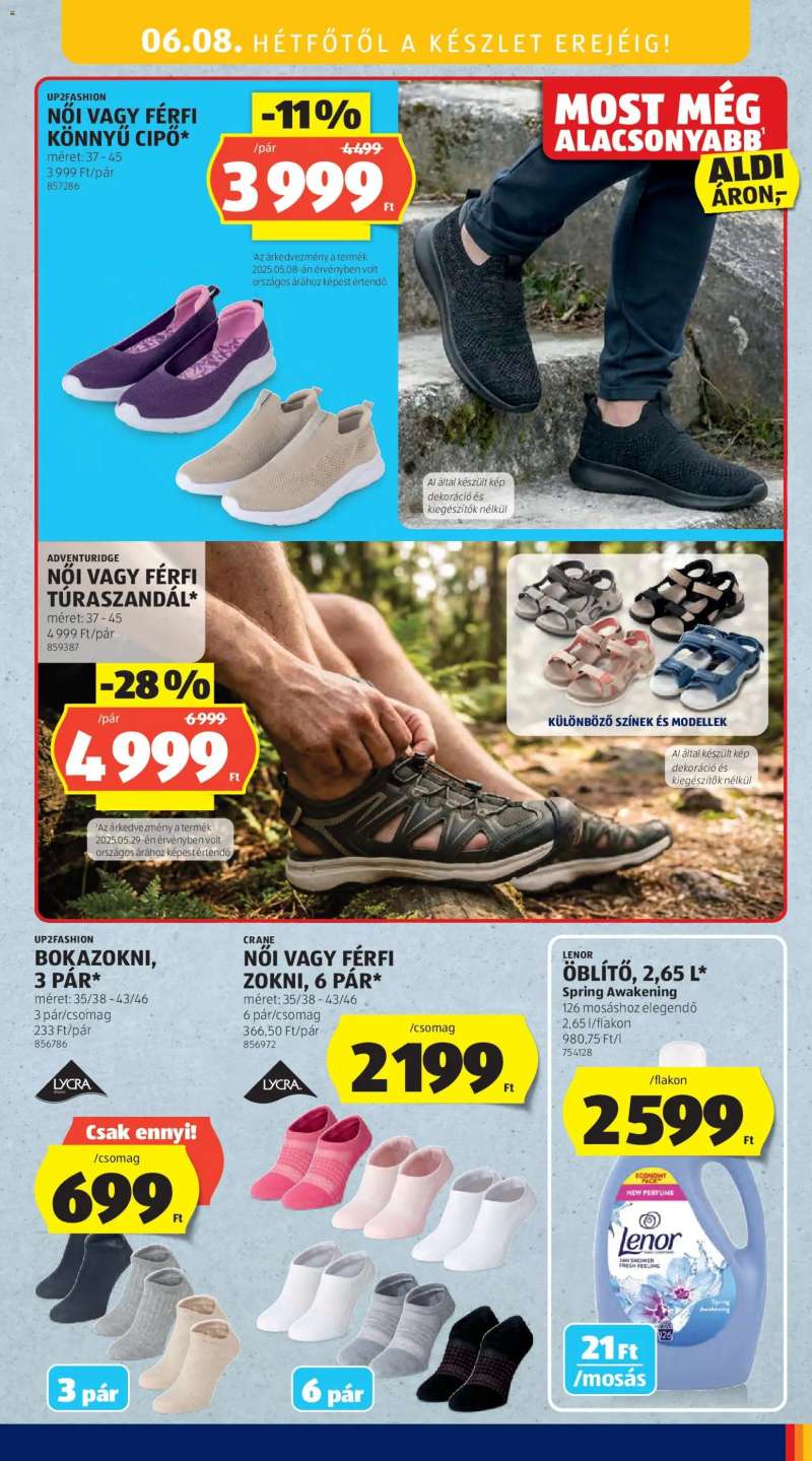Aldi Aldi Középső sor termékei 19 oldal