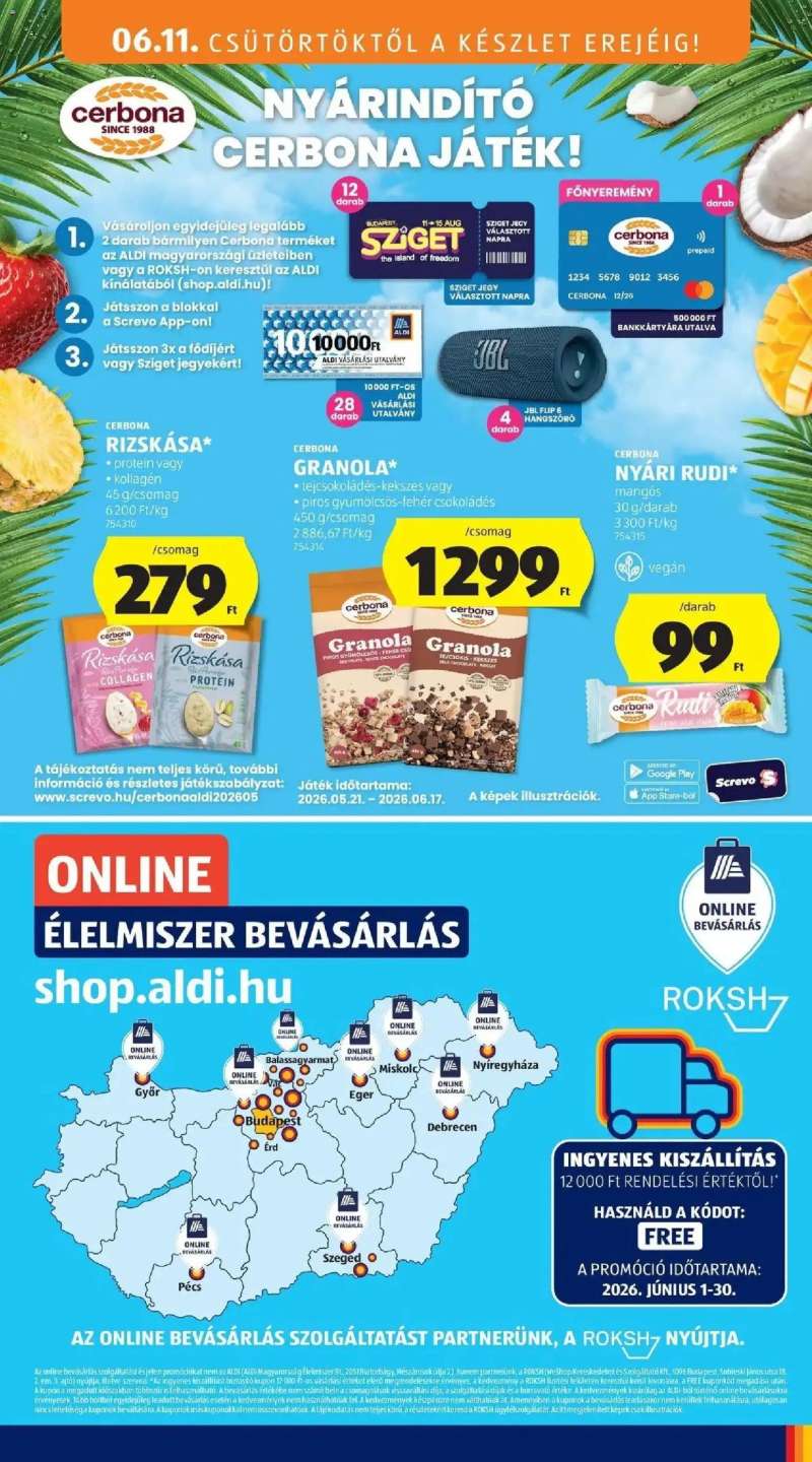 Aldi Aldi újság érvényessége 2026.06.17-ig 21 oldal