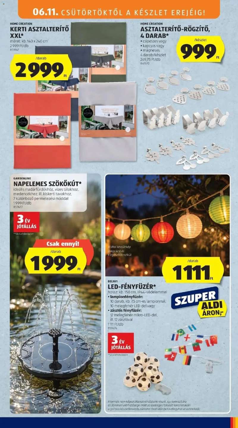 Aldi Aldi újság érvényessége 2026.06.17-ig 31 oldal