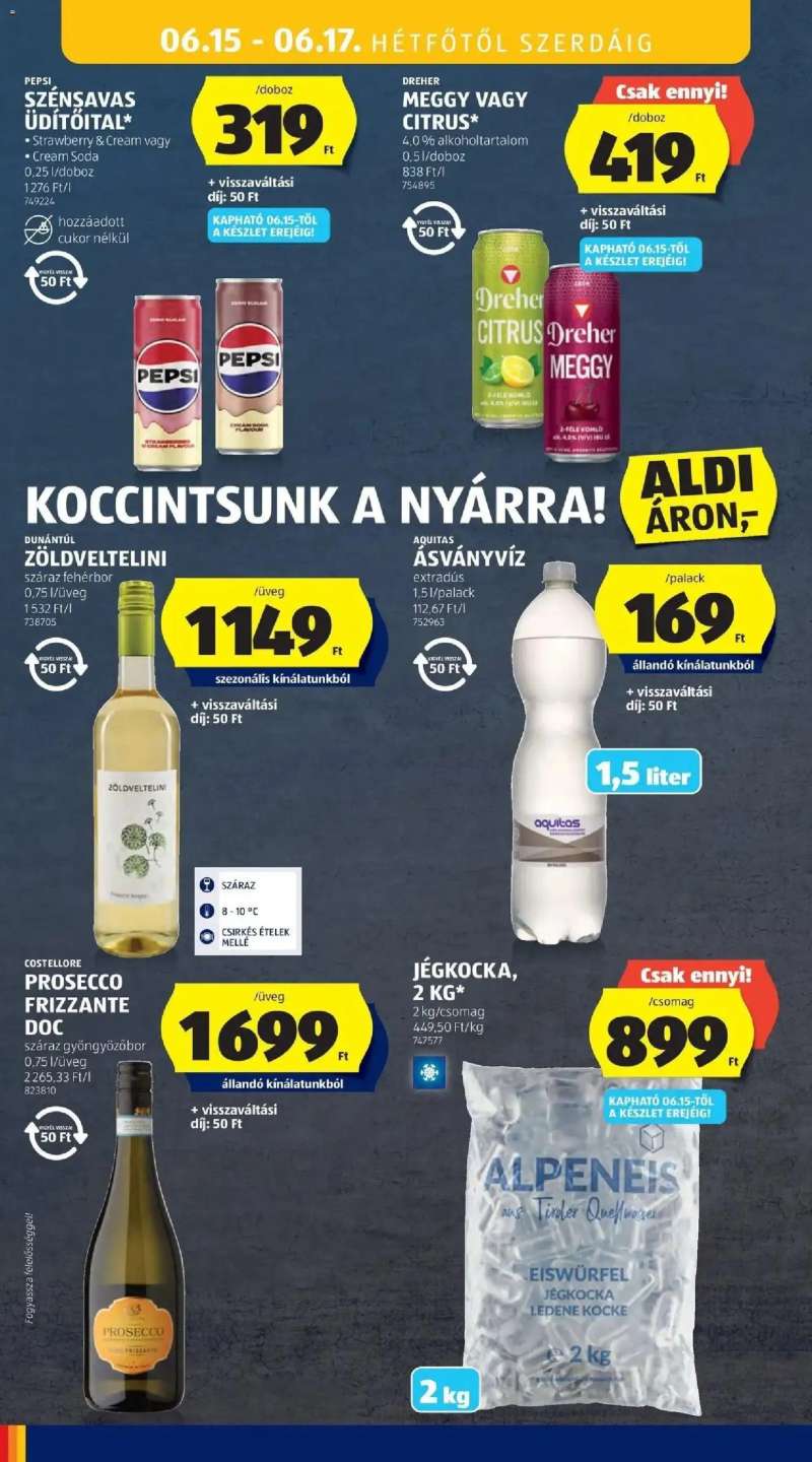 Aldi Aldi újság érvényessége 2026.06.17-ig 44 oldal