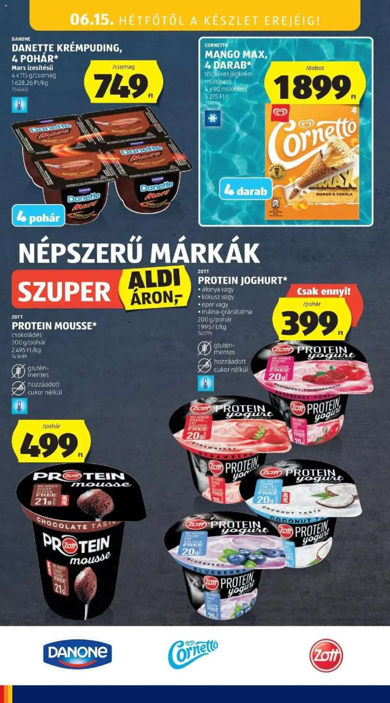 Aldi Aldi újság érvényessége 2026.06.17-ig 46 oldal