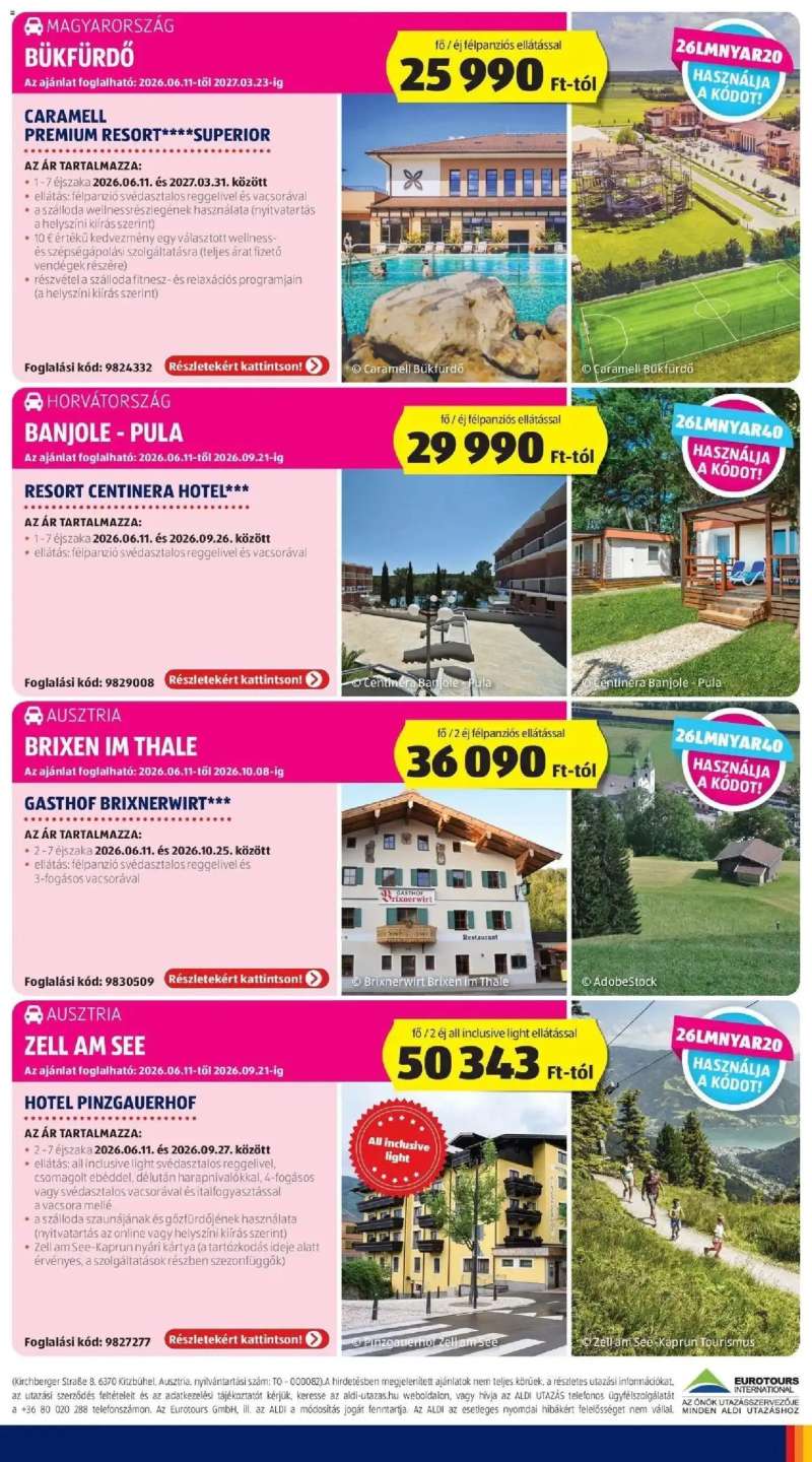 Aldi Aldi újság érvényessége 2026.06.17-ig 59 oldal