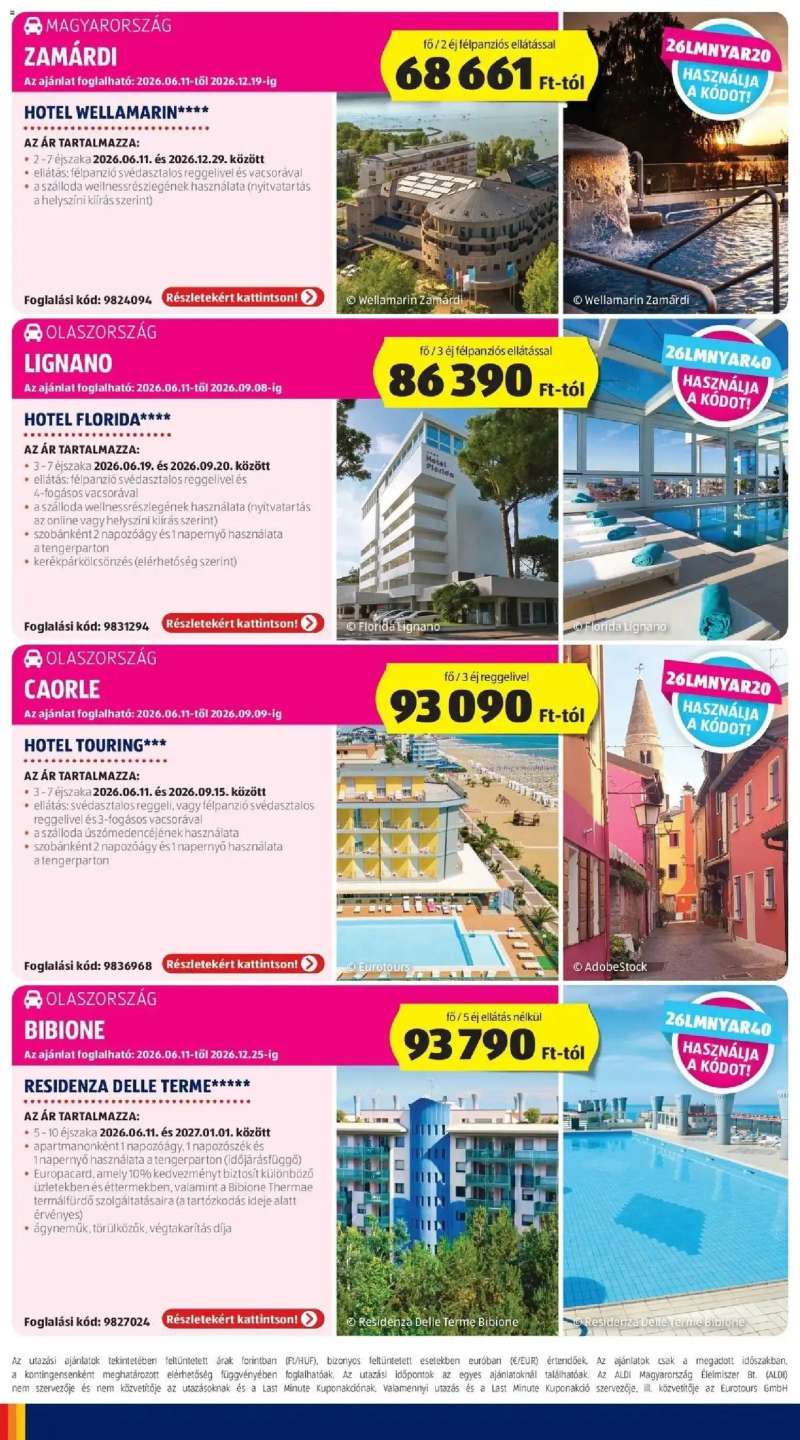 Aldi Aldi újság érvényessége 2026.06.17-ig 60 oldal