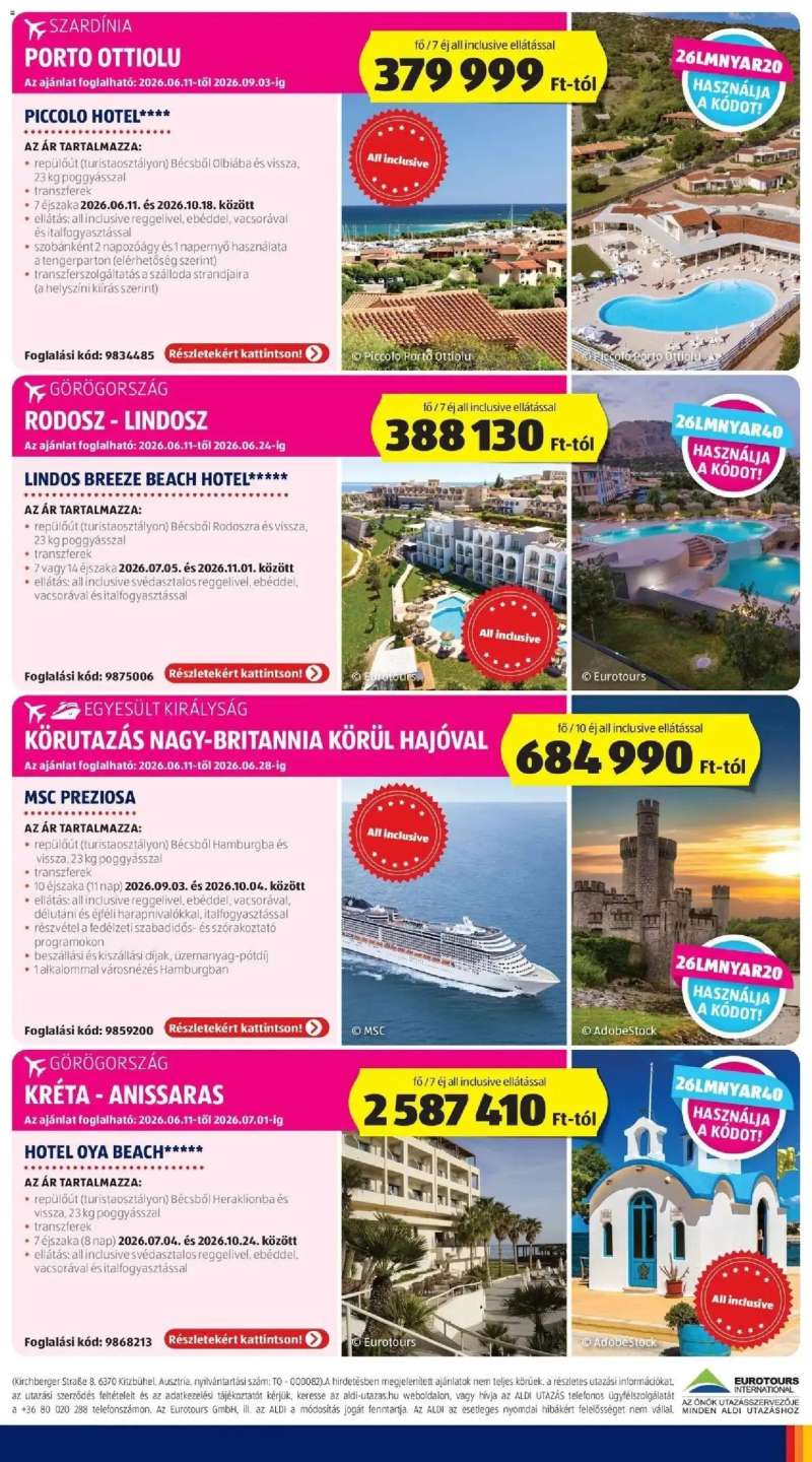Aldi Aldi újság érvényessége 2026.06.17-ig 61 oldal