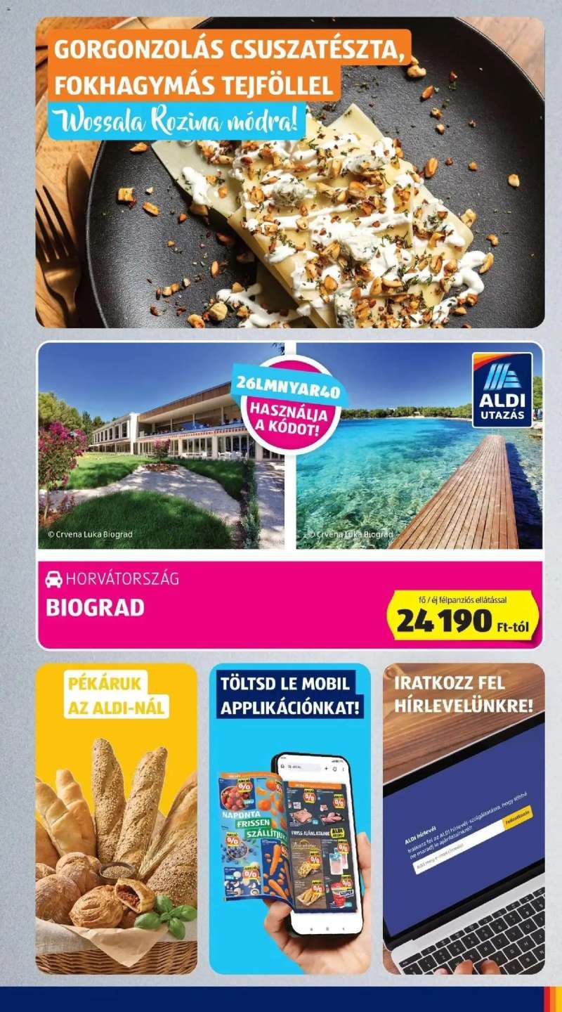 Aldi Aldi újság érvényessége 2026.06.17-ig 7 oldal