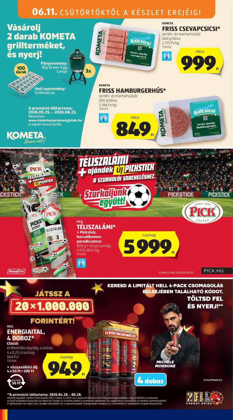 Aldi Aldi akciós újság 20 oldal