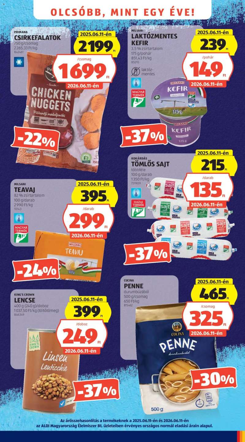 Aldi Aldi akciós újság 3 oldal