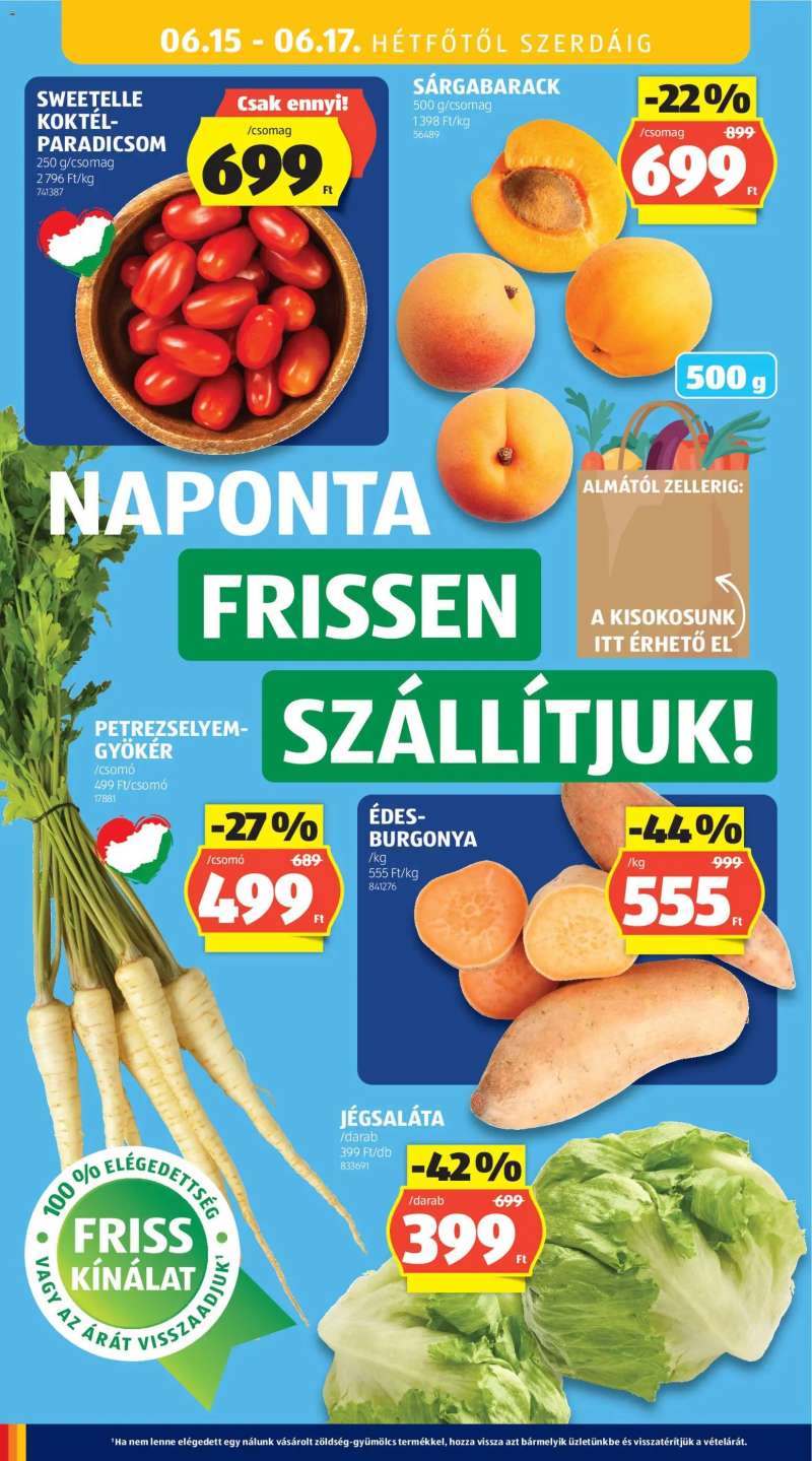 Aldi Aldi akciós újság 36 oldal
