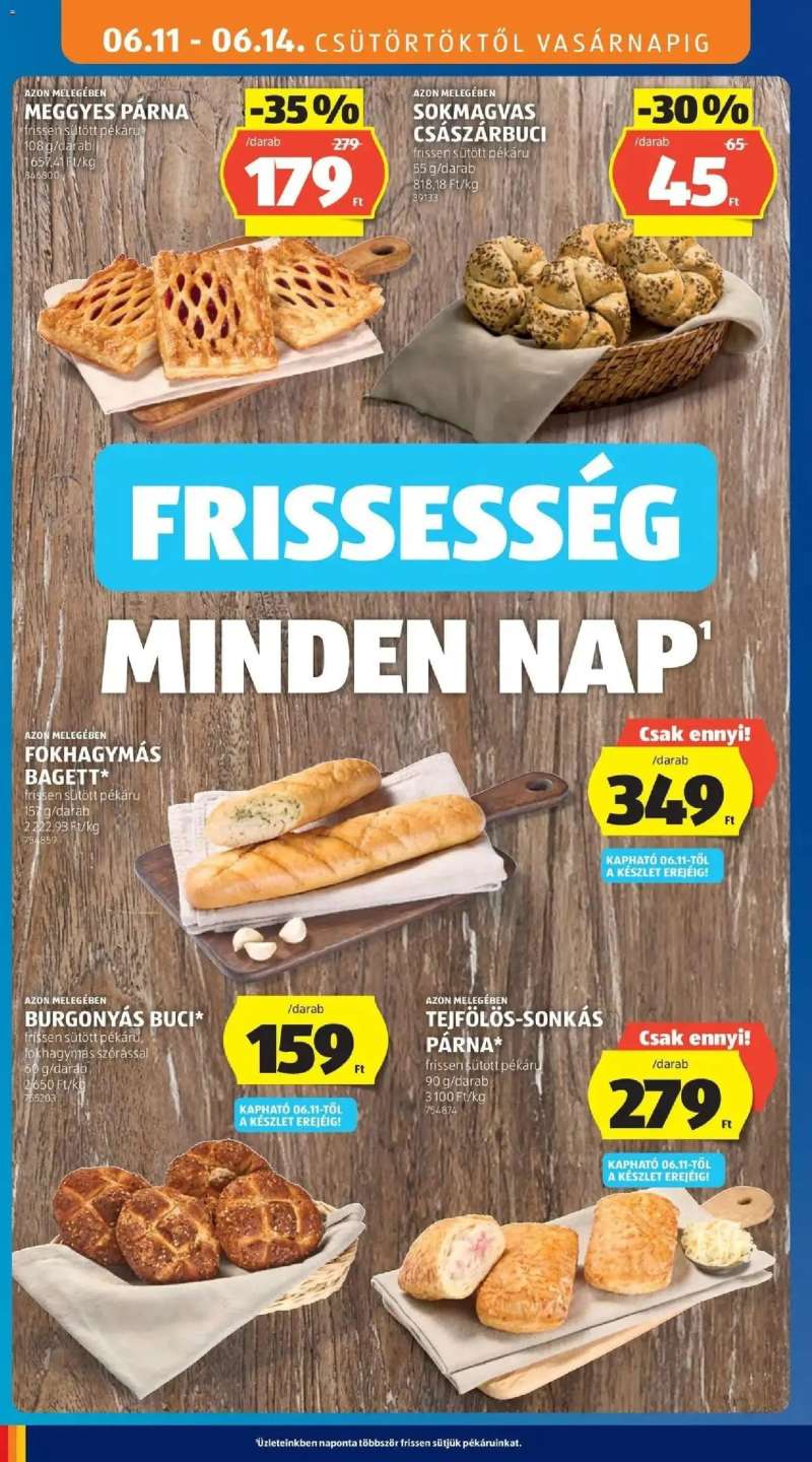 Aldi Aldi aktuális akciós újság 12 oldal