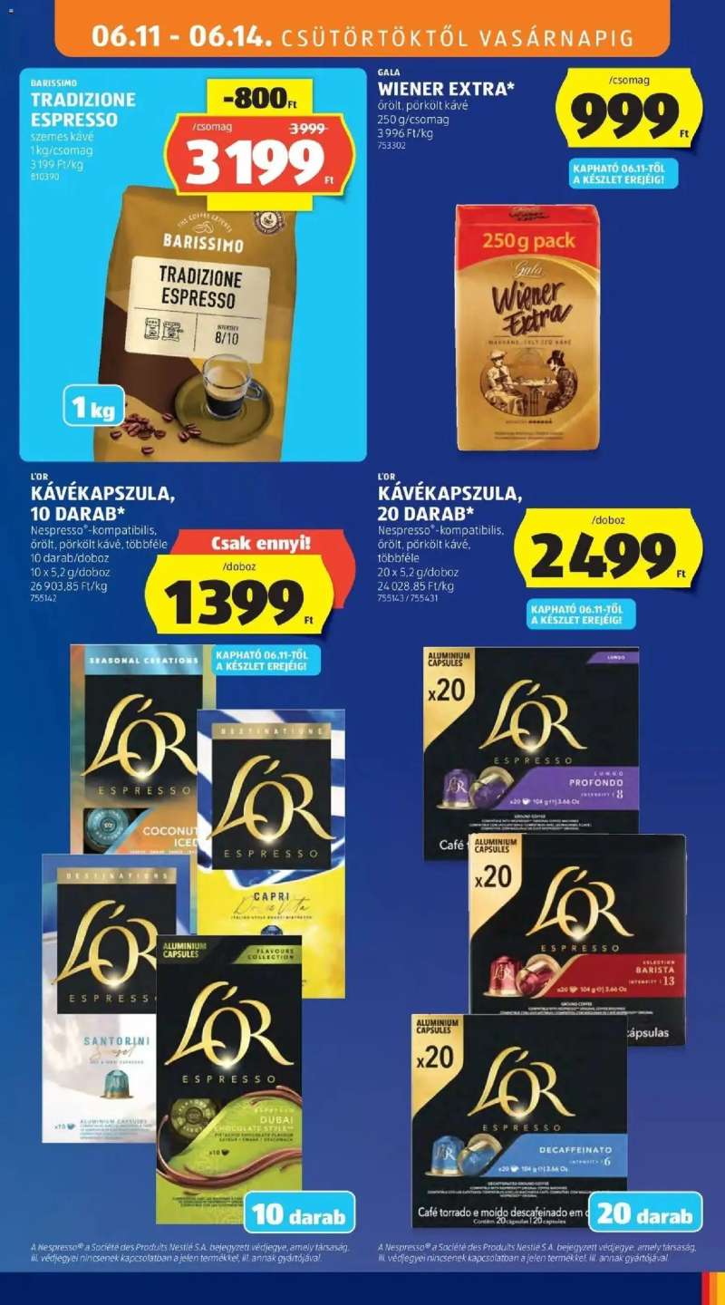 Aldi Aldi aktuális akciós újság 15 oldal