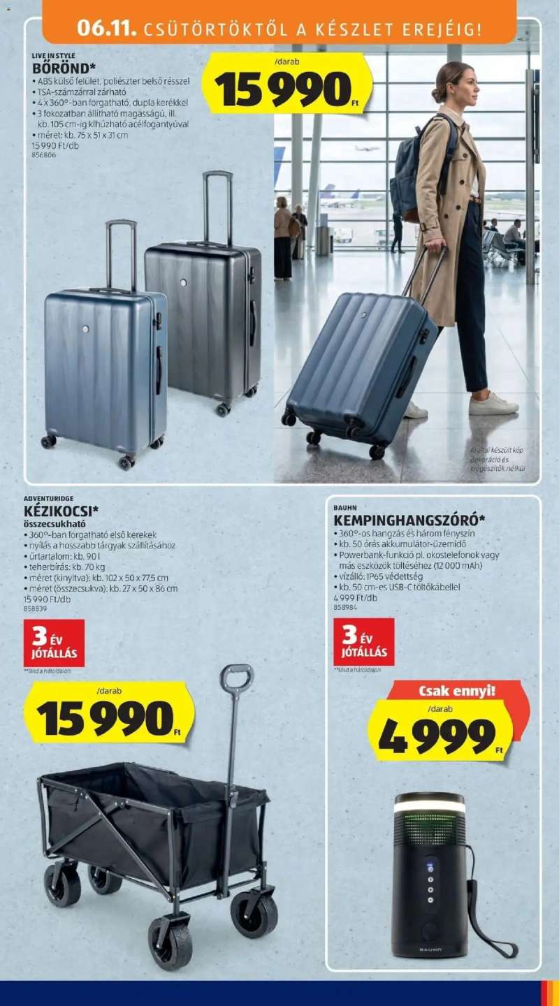 Aldi Aldi aktuális akciós újság 25 oldal