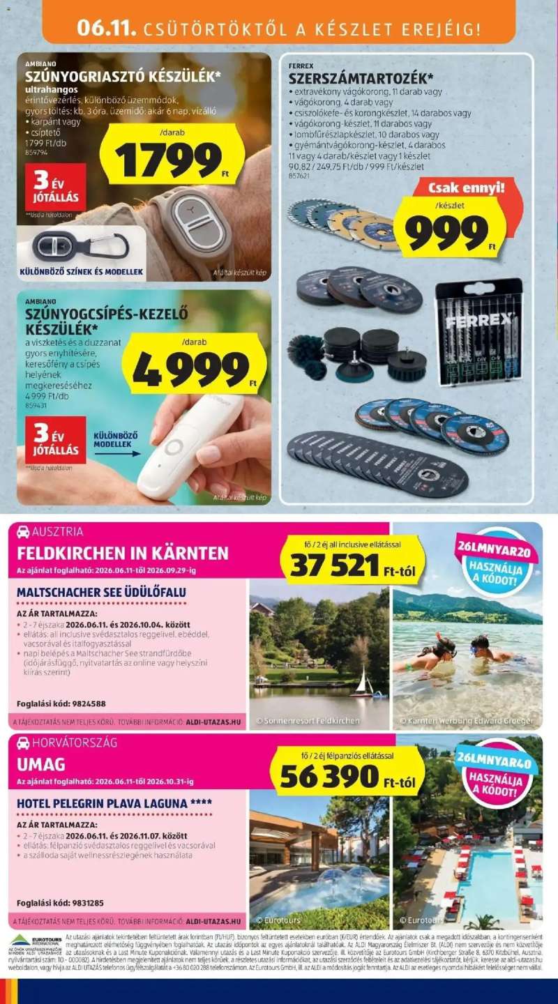 Aldi Aldi aktuális akciós újság 26 oldal