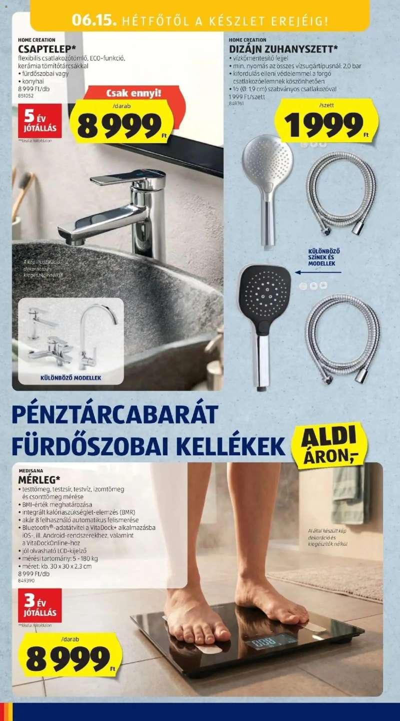 Aldi Aldi aktuális akciós újság 54 oldal