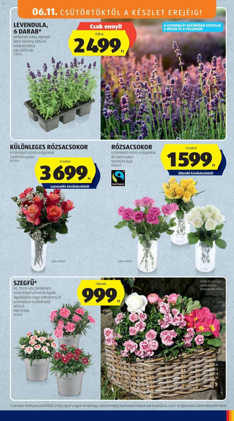 Aldi Aldi Középső sor termékei 7 oldal