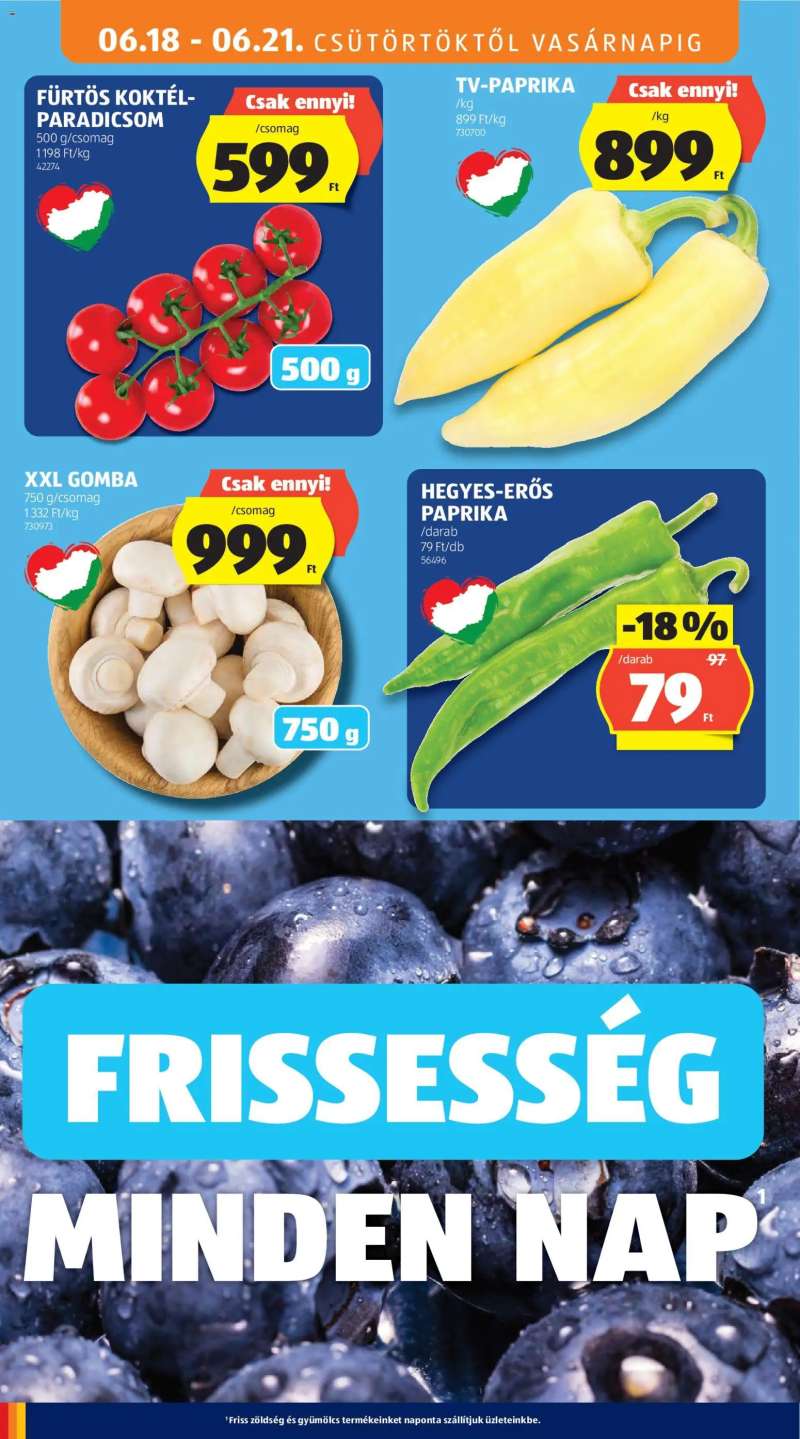 Aldi Aldi akciós újság 10 oldal