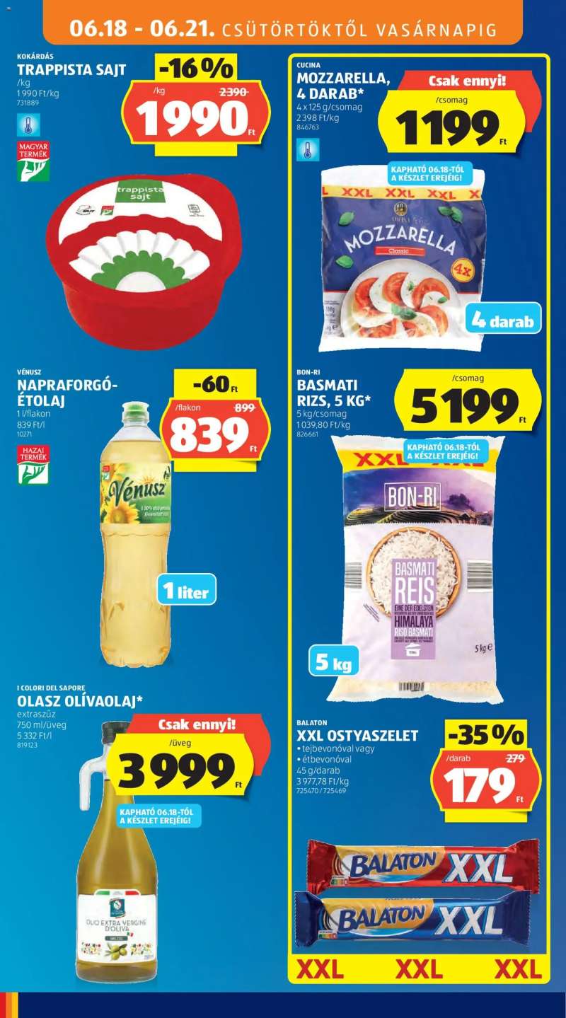 Aldi Aldi akciós újság 16 oldal