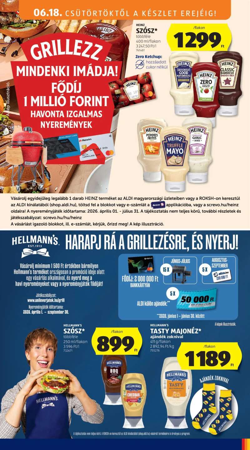Aldi Aldi akciós újság 21 oldal