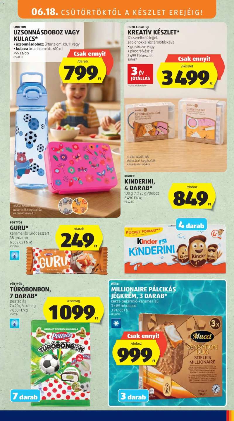 Aldi Aldi akciós újság 25 oldal