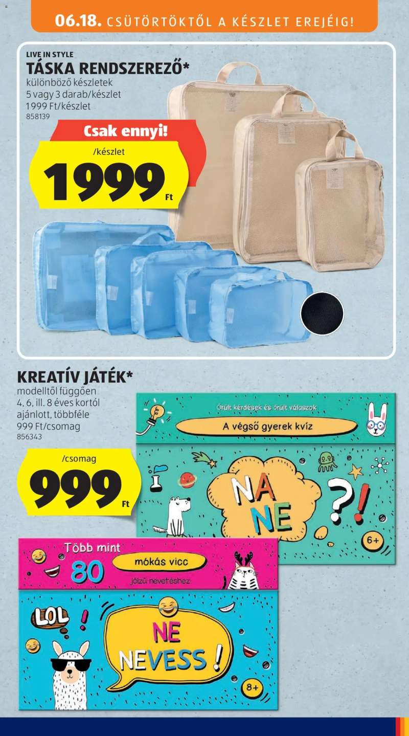 Aldi Aldi akciós újság 27 oldal