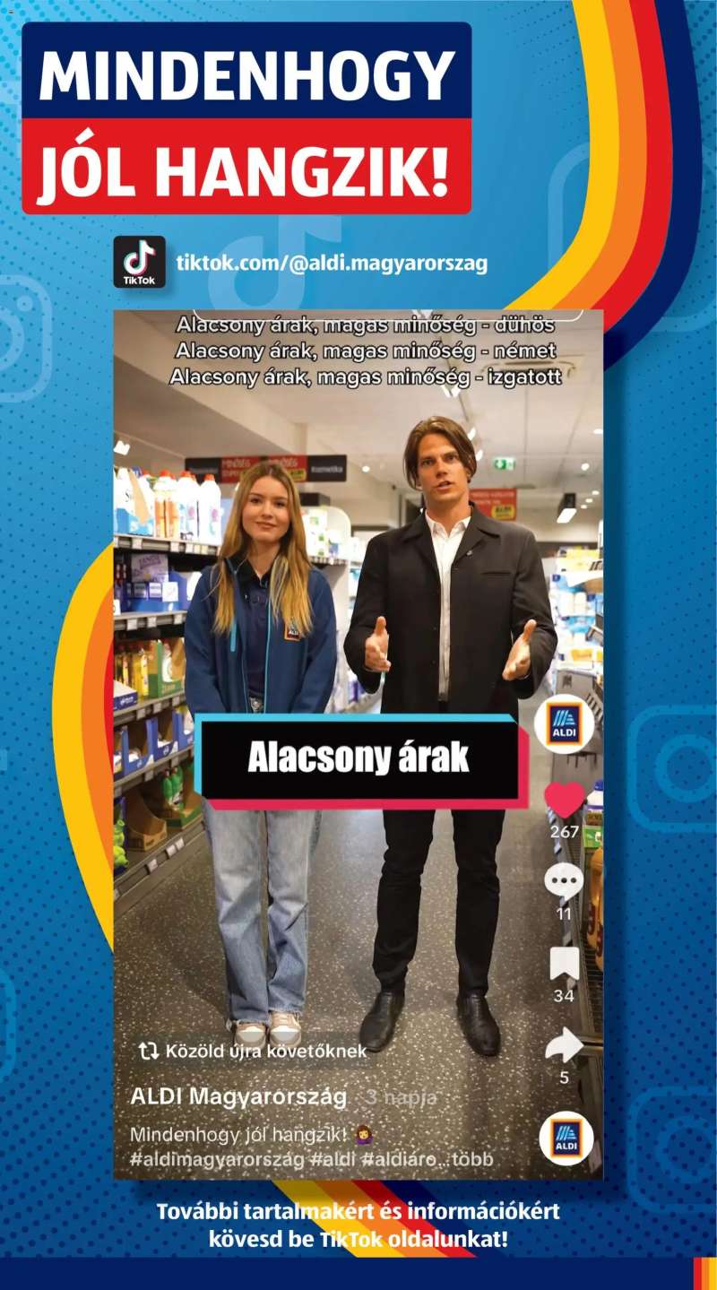 Aldi Aldi akciós újság 5 oldal