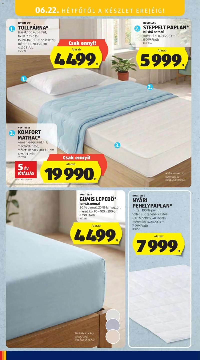 Aldi Aldi Középső sor termékei 18 oldal