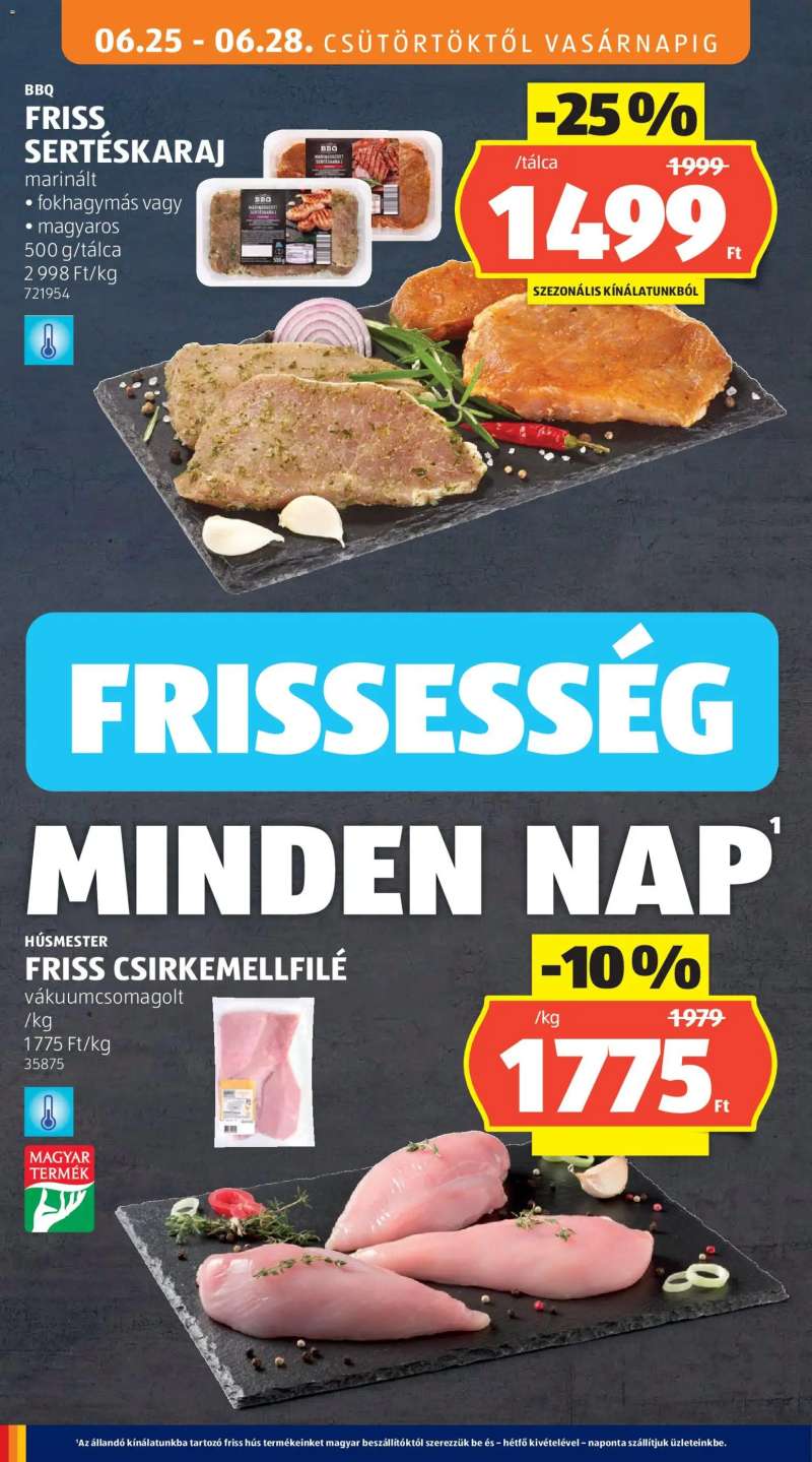 Aldi Aldi akciós újság 14 oldal