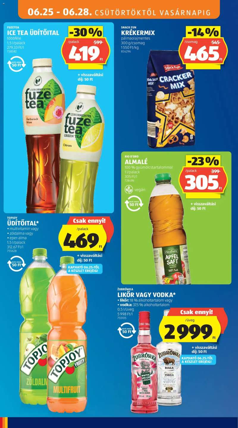 Aldi Aldi akciós újság 18 oldal