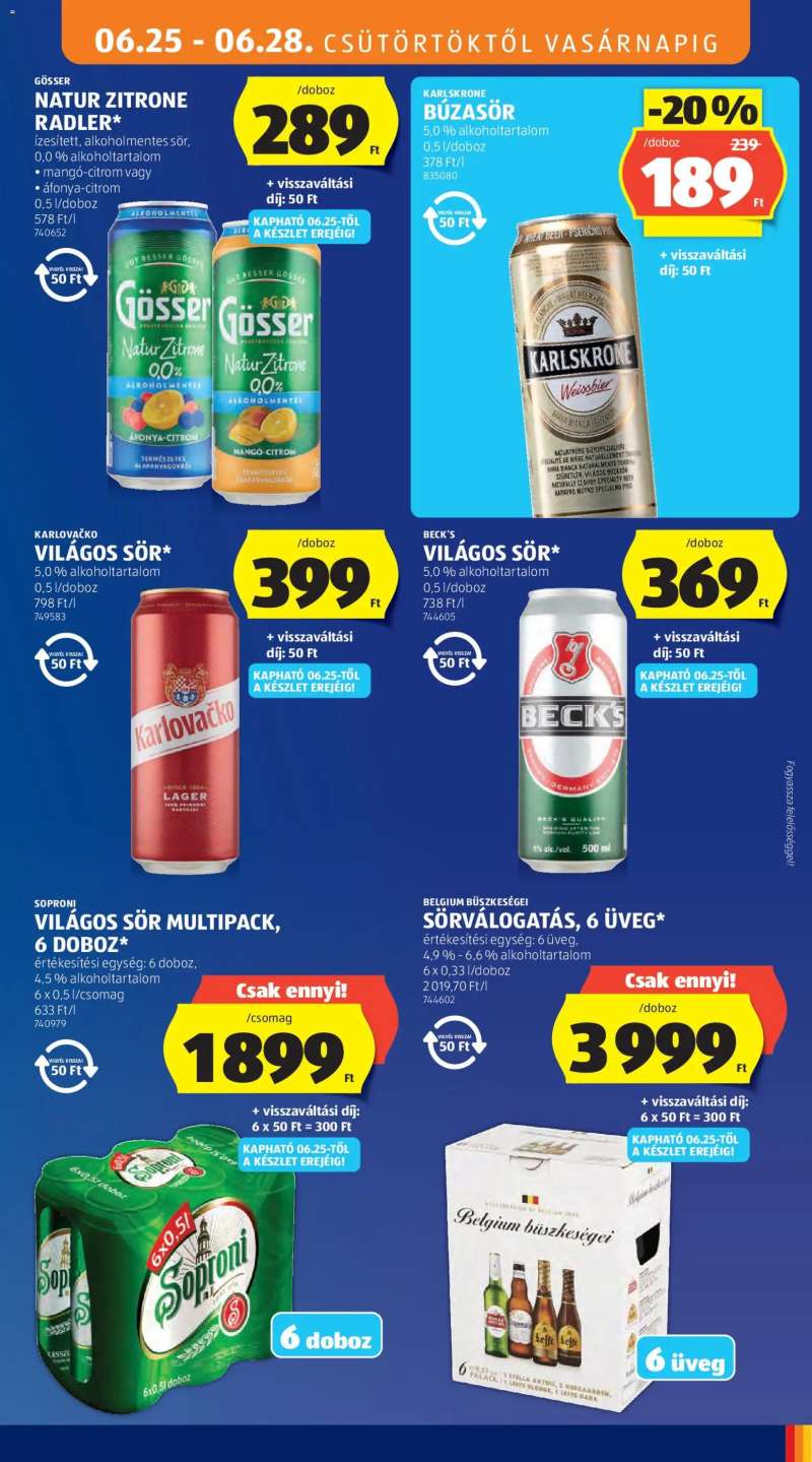 Aldi Aldi akciós újság 19 oldal