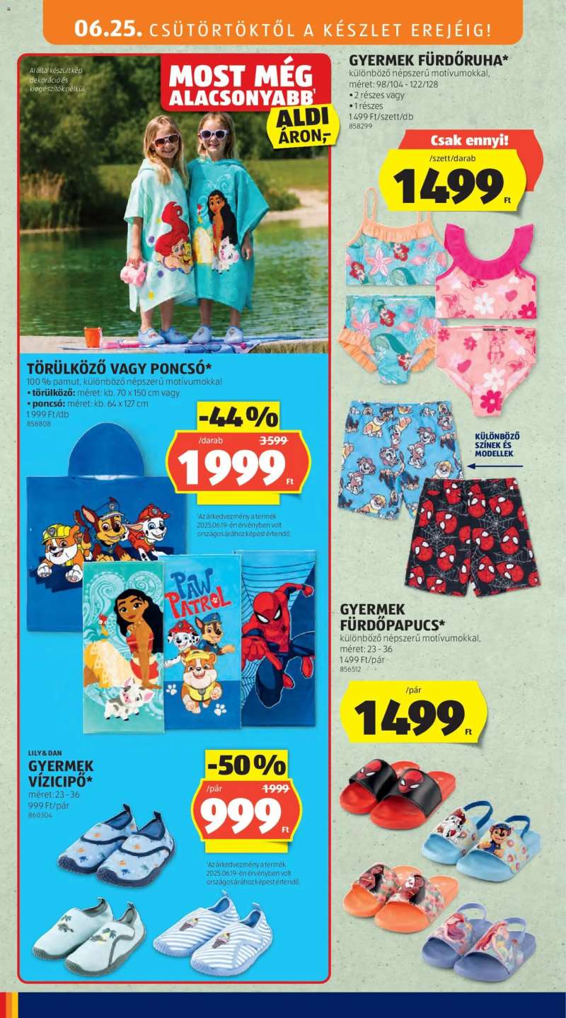 Aldi Aldi akciós újság 22 oldal