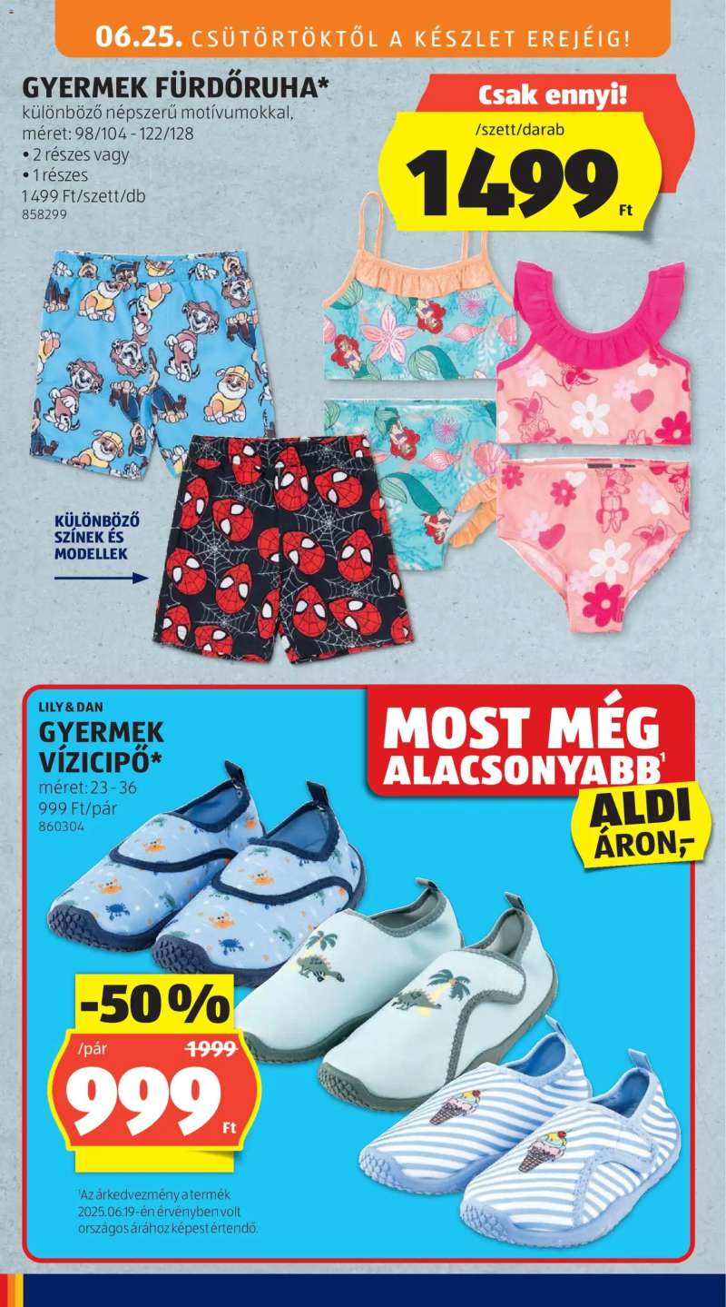 Aldi Aldi akciós újság 24 oldal