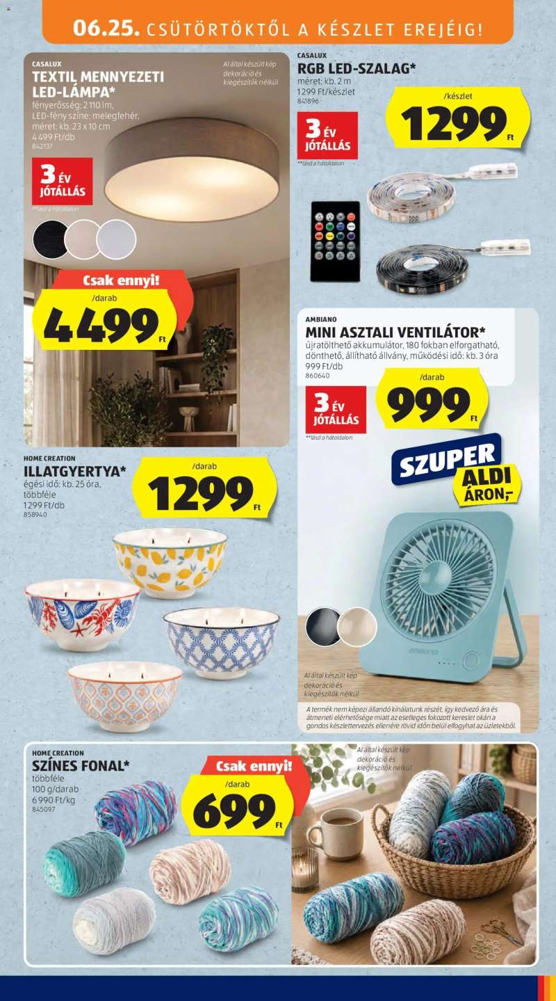 Aldi Aldi akciós újság 27 oldal