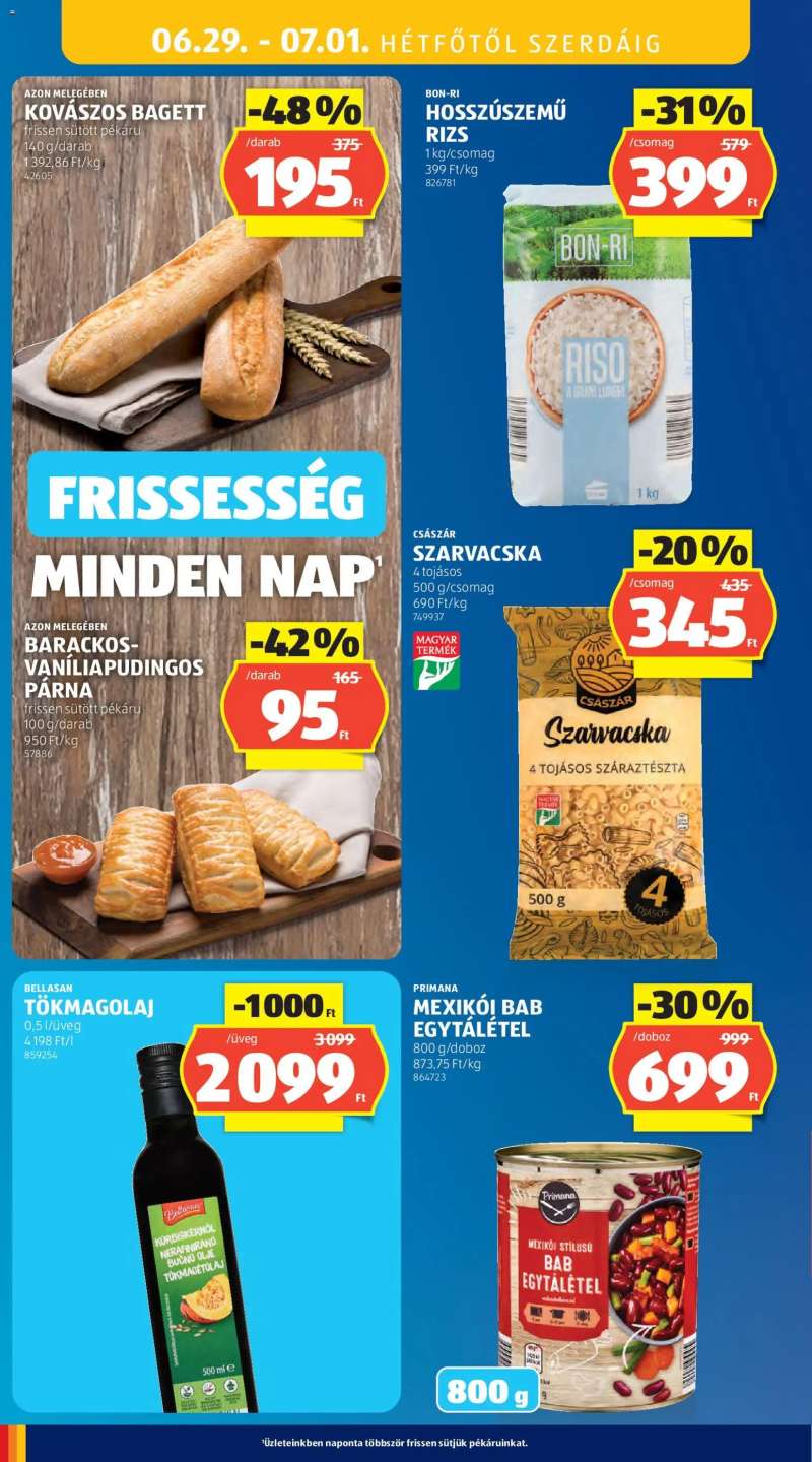 Aldi Aldi akciós újság 34 oldal