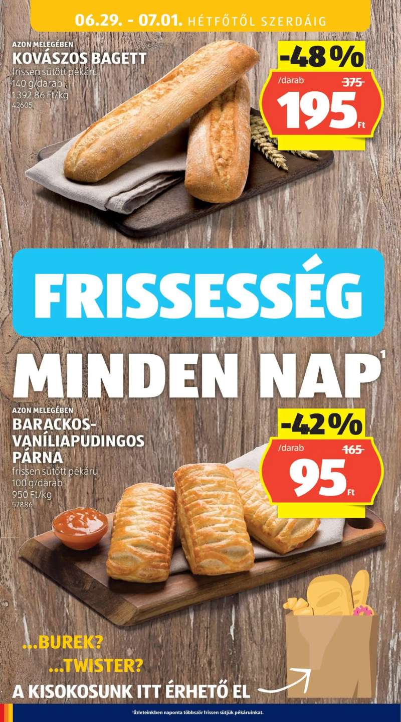 Aldi Aldi akciós újság 36 oldal