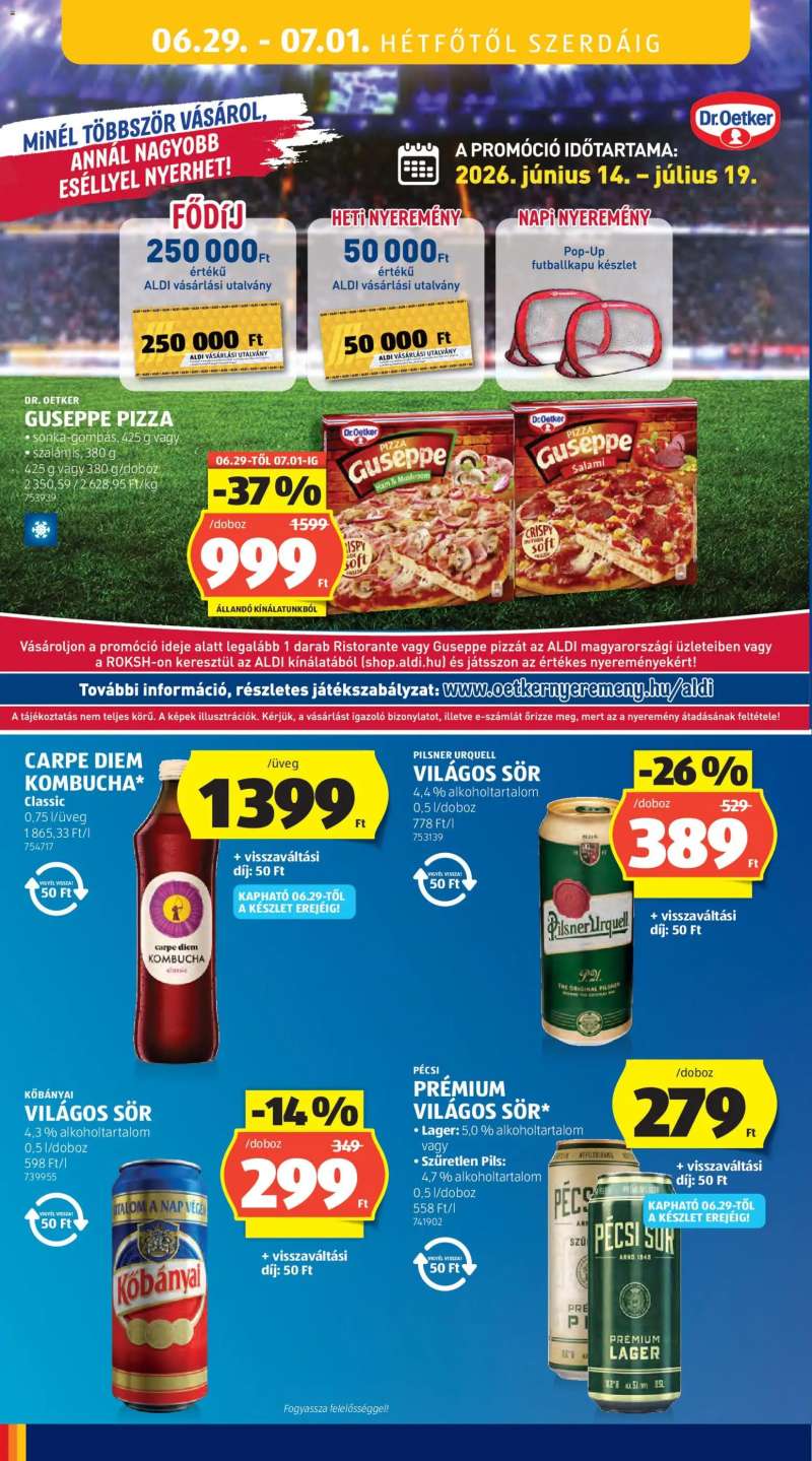 Aldi Aldi akciós újság 38 oldal