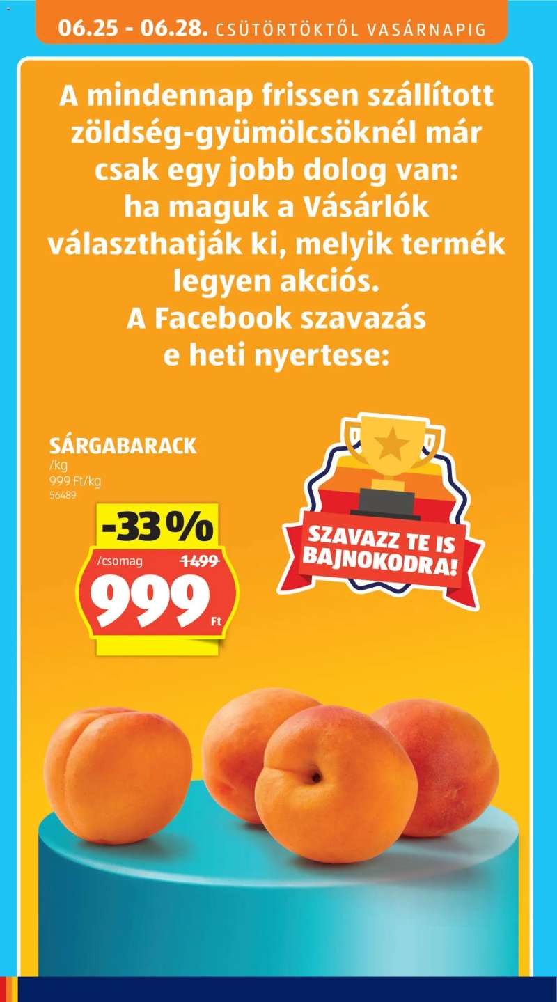 Aldi Aldi akciós újság 8 oldal