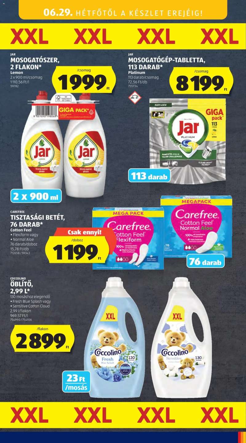 Aldi Aldi Középső sor termékei 11 oldal