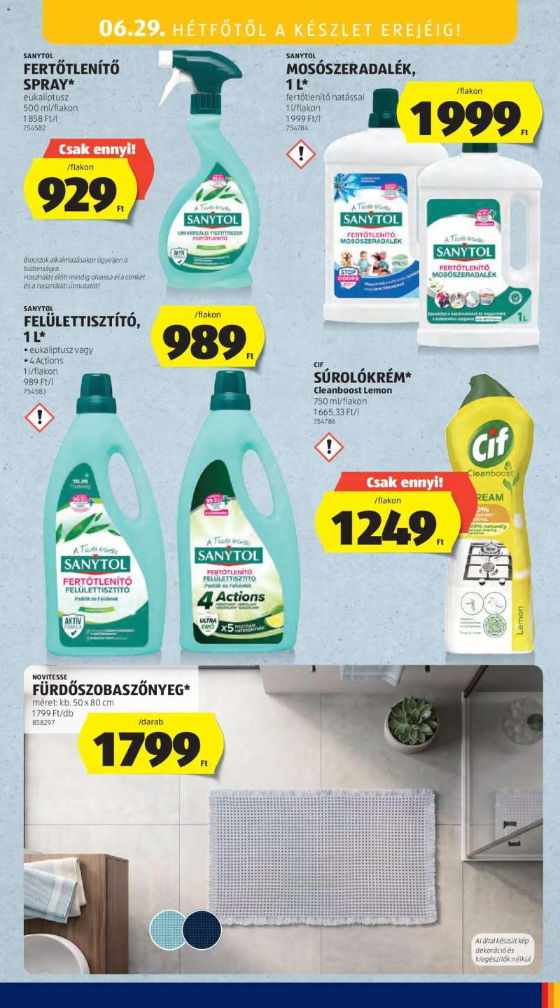 Aldi Aldi Középső sor termékei 13 oldal